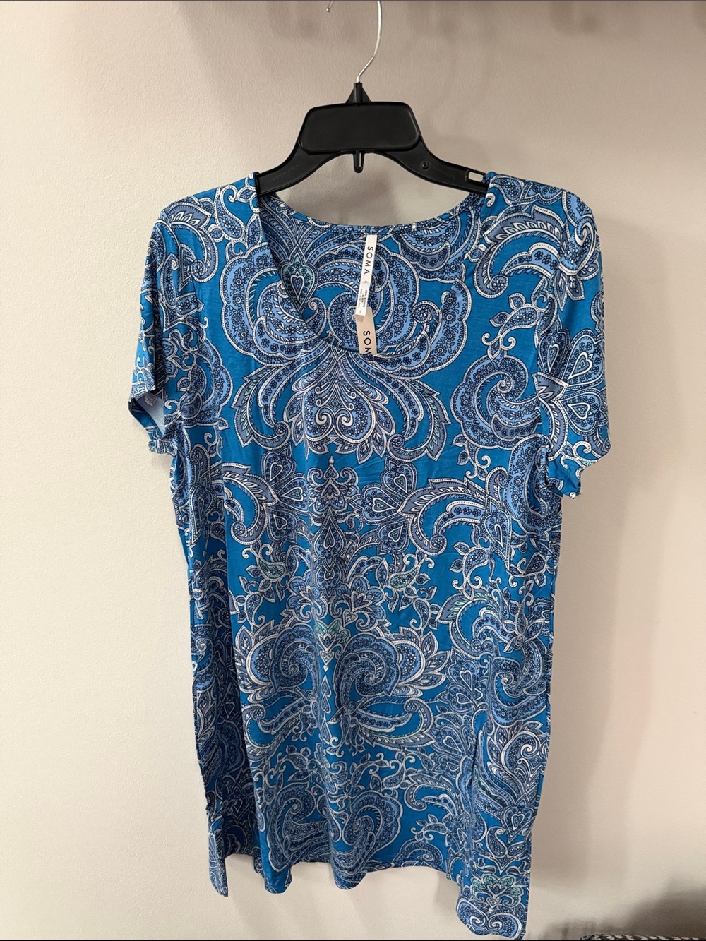 Soma Cool Nights Paisley Sleepshirt